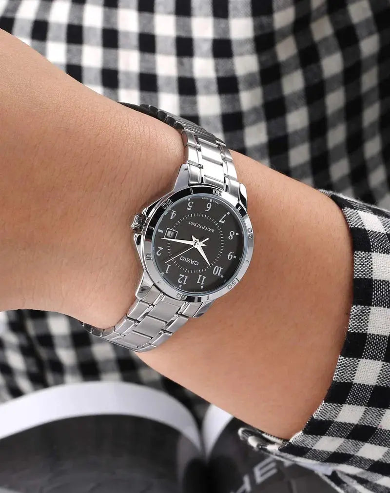 ZEGAREK DAMSKI CASIO LTP-V004D-1BUDF (zd568a) + BOX ZEGAREK DAMSKI CASIO LTP-V004D-1BUDF (zd568a) + BOX - Lorence 4971850057307