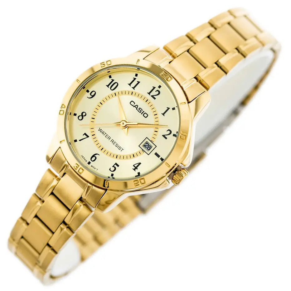 ZEGAREK DAMSKI CASIO LTP-V004G-9B (zd568c) + BOX ZEGAREK DAMSKI CASIO LTP-V004G-9B (zd568c) + BOX - Lorence 4971850057338