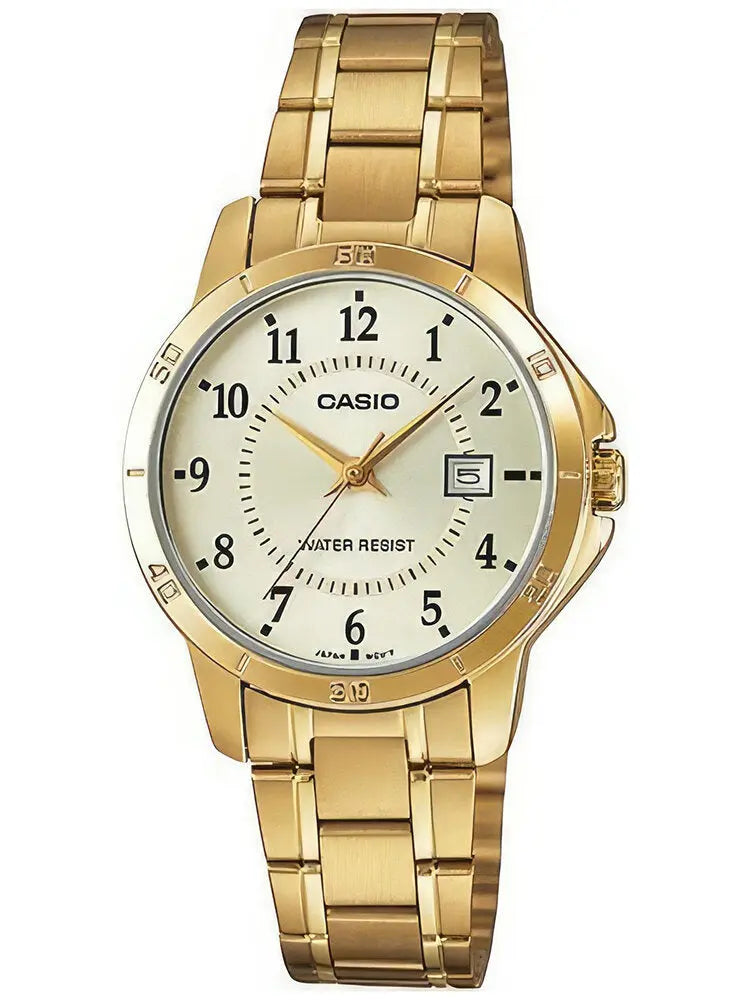 ZEGAREK DAMSKI CASIO LTP-V004G-9B (zd568c) + BOX ZEGAREK DAMSKI CASIO LTP-V004G-9B (zd568c) + BOX - Lorence 4971850057338