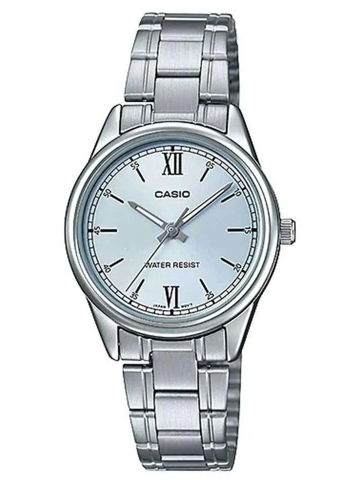 ZEGAREK DAMSKI CASIO LTP-V005D-2B3 (zd586c) + BOX ZEGAREK DAMSKI CASIO LTP-V005D-2B3 (zd586c) + BOX - Lorence 4549526221569