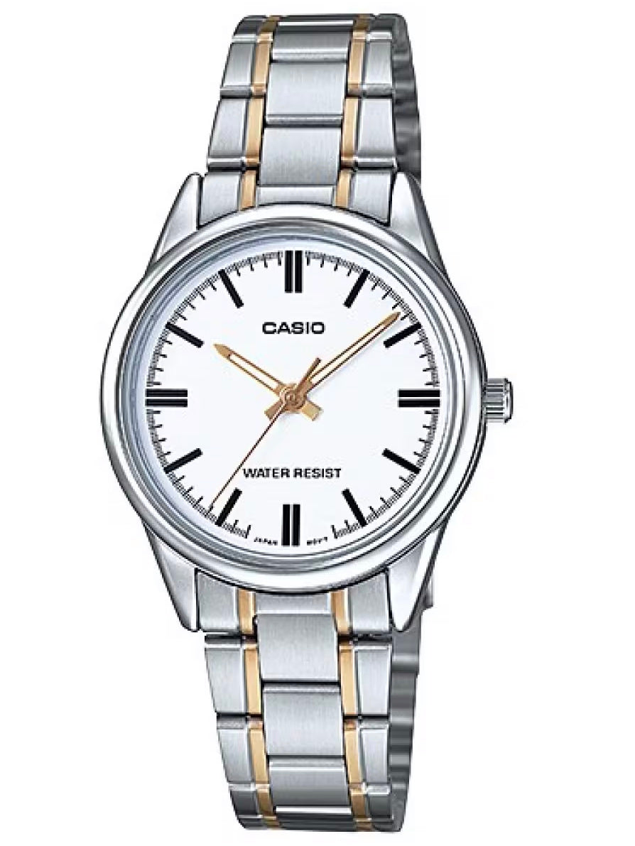 ZEGAREK DAMSKI CASIO LTP-V005SG-7A (zd586i) + BOX ZEGAREK DAMSKI CASIO LTP-V005SG-7A (zd586i) + BOX - Lorence 4971850057475