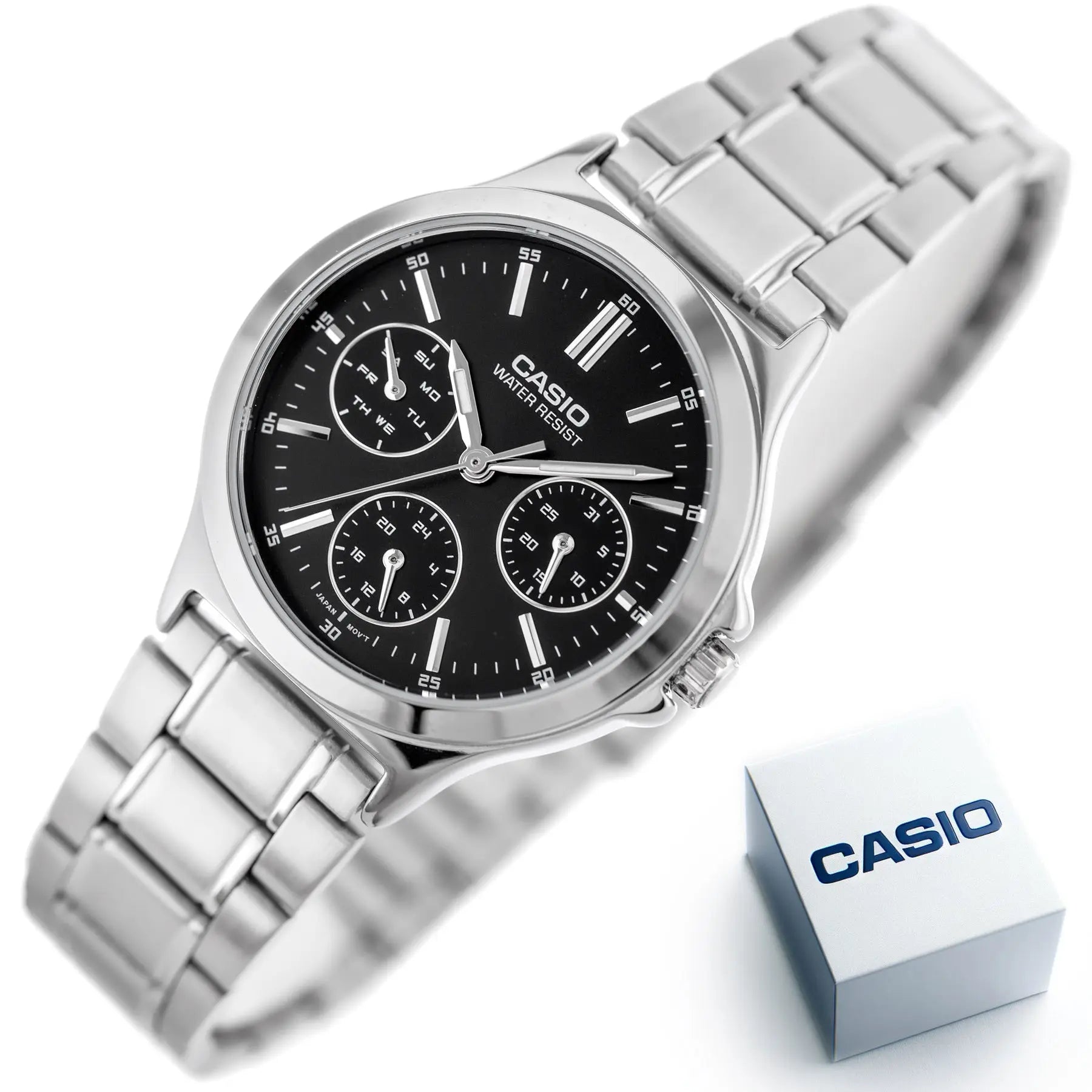 ZEGAREK DAMSKI CASIO LTP-V300D-1A (zd566g) + BOX ZEGAREK DAMSKI CASIO LTP-V300D-1A (zd566g) + BOX - Lorence 4549526132711