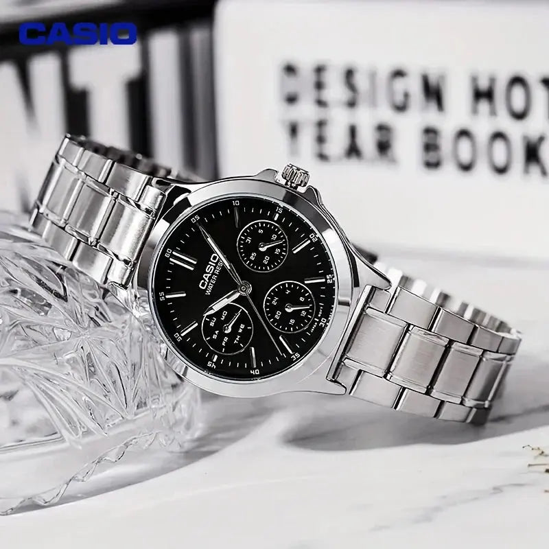 ZEGAREK DAMSKI CASIO LTP-V300D-1A (zd566g) + BOX ZEGAREK DAMSKI CASIO LTP-V300D-1A (zd566g) + BOX - Lorence 4549526132711
