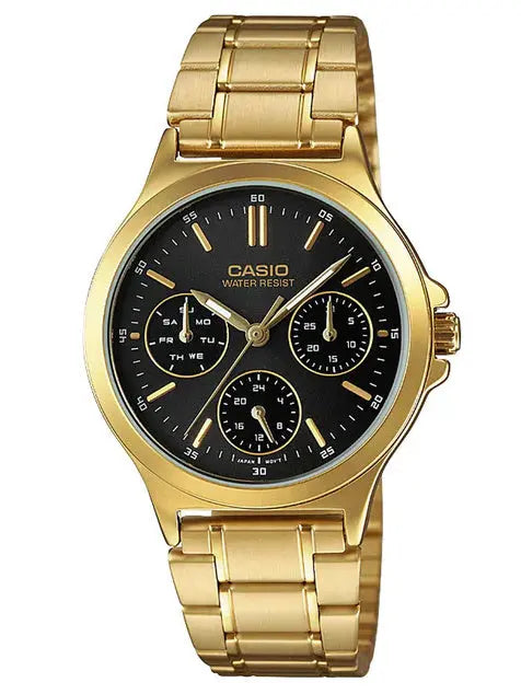 ZEGAREK DAMSKI CASIO LTP-V300G-1AUDF (zd566e) + BOX ZEGAREK DAMSKI CASIO LTP-V300G-1AUDF (zd566e) + BOX - Lorence 4549526132759