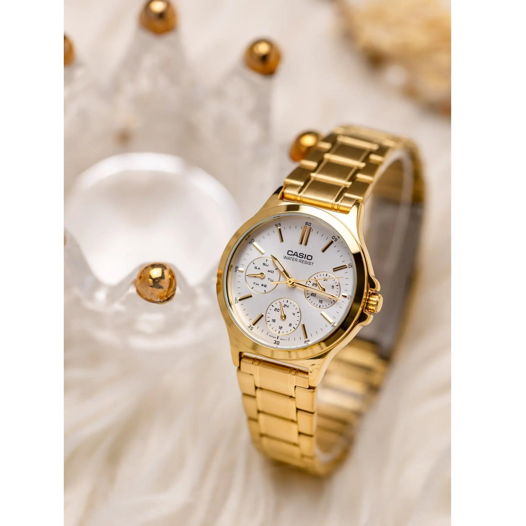 ZEGAREK DAMSKI CASIO LTP-V300G-7A (zd566b) + BOX ZEGAREK DAMSKI CASIO LTP-V300G-7A (zd566b) + BOX - Lorence 4549526132766