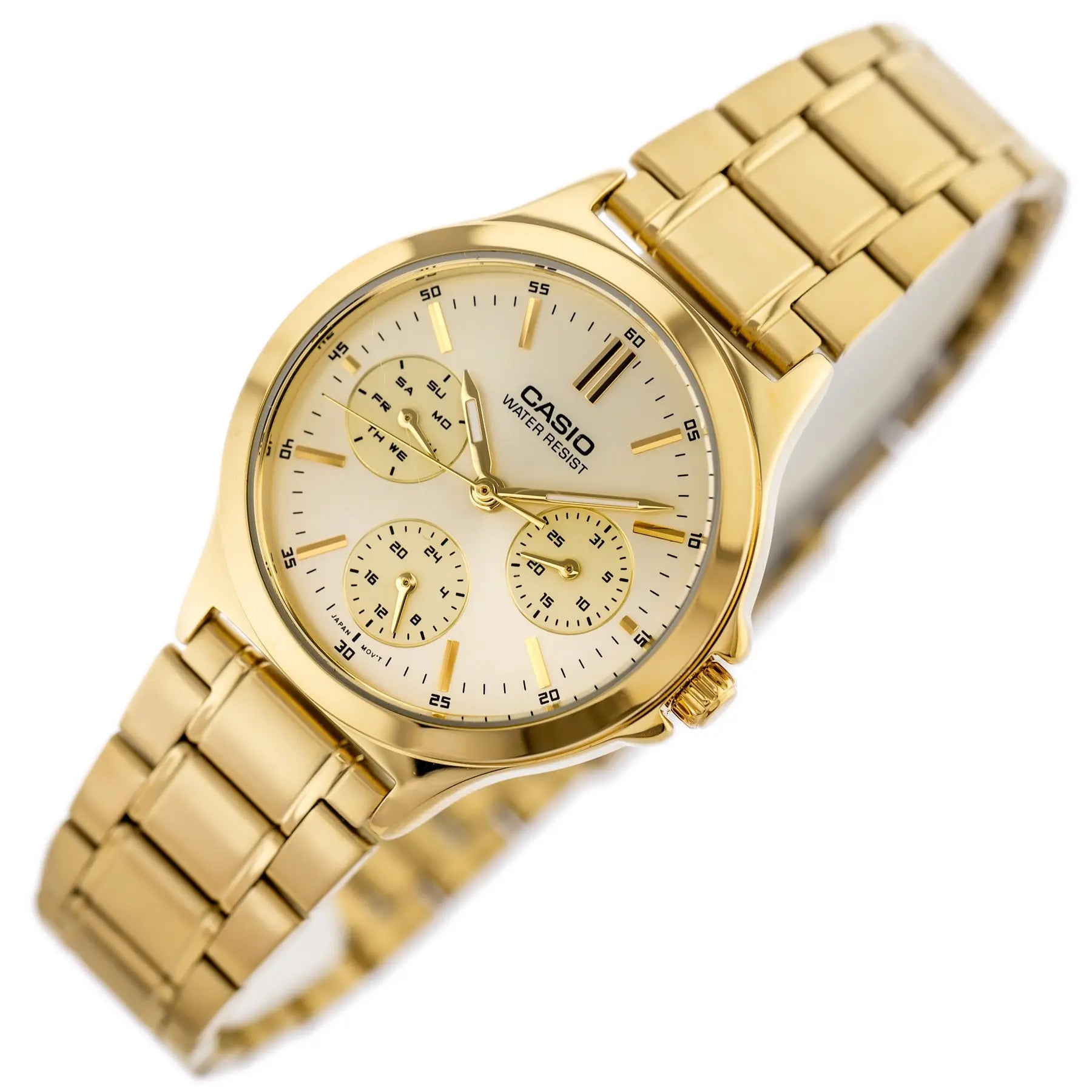 ZEGAREK DAMSKI CASIO LTP-V300G-9A (zd566c) + BOX ZEGAREK DAMSKI CASIO LTP-V300G-9A (zd566c) + BOX - Lorence 4549526132773