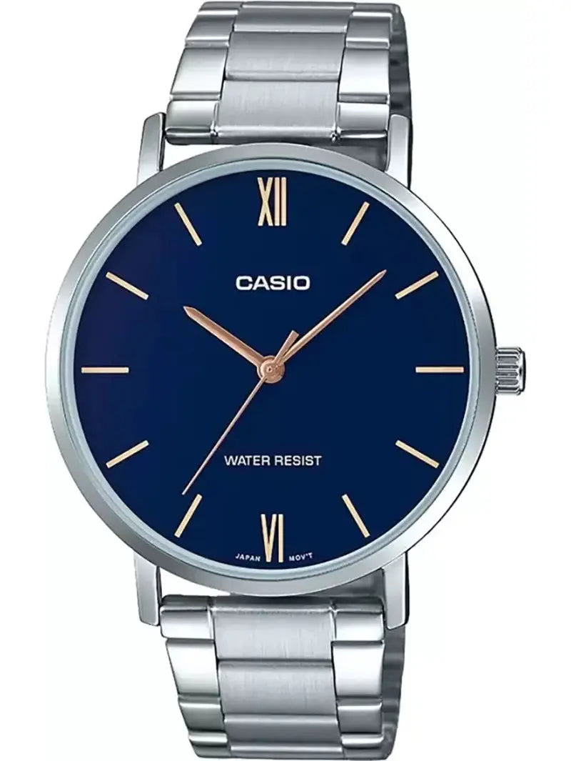 ZEGAREK DAMSKI CASIO LTP-VT01D-2B  + BOX ZEGAREK DAMSKI CASIO LTP-VT01D-2B  + BOX - Lorence 4549526214936