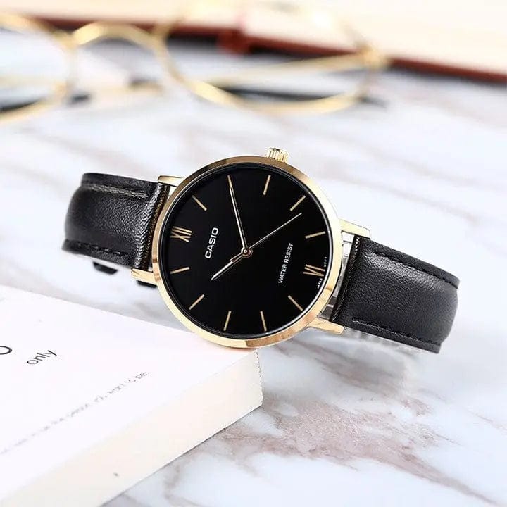 Zegarek Damski Casio LTP-VT01GL-1B (zd634a) Zegarek Damski Casio LTP-VT01GL-1B (zd634a) - Lorence 4549526270802