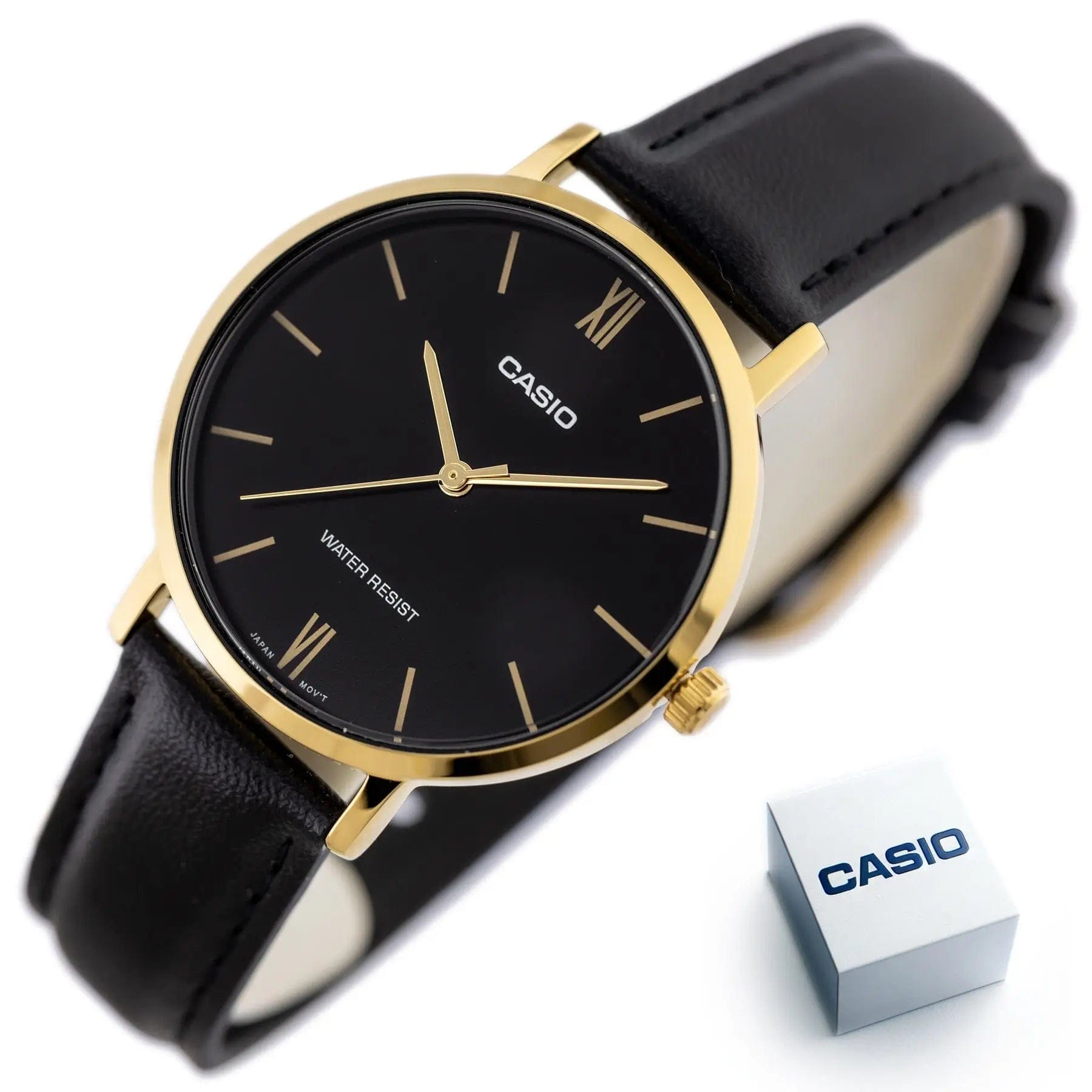 Zegarek Damski Casio LTP-VT01GL-1B (zd634a) Zegarek Damski Casio LTP-VT01GL-1B (zd634a) - Lorence 4549526270802