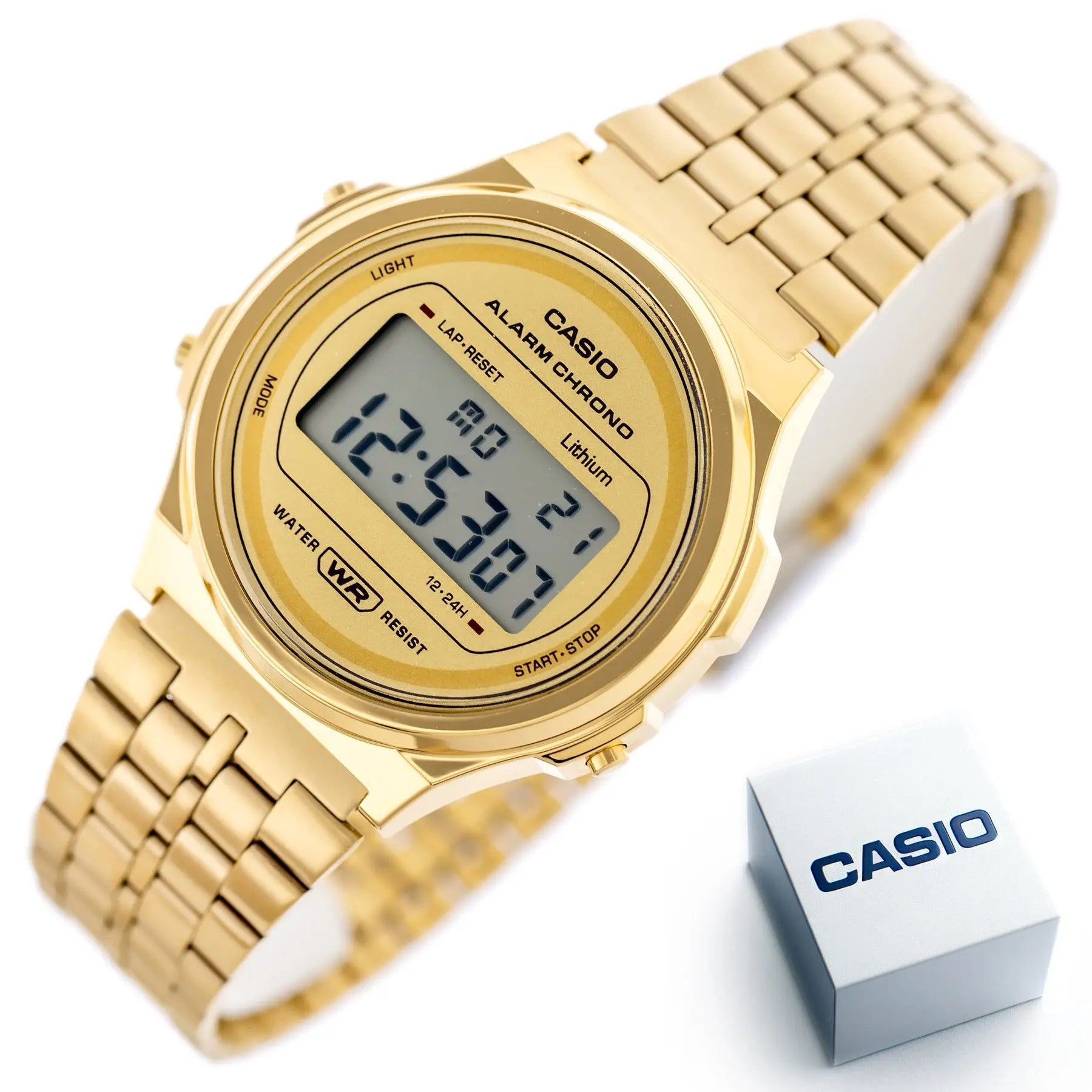 ZEGAREK DAMSKI CASIO Vintage Iconic A171WEG-9ADF + BOX ZEGAREK DAMSKI CASIO Vintage Iconic A171WEG-9ADF + BOX - Lorence 4549526300905