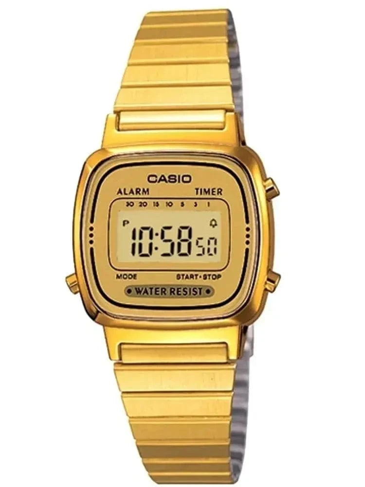 Zegarek Damski Casio Vintage LA-670WG-9 Zegarek Damski Casio Vintage LA-670WG-9 - Lorence 4971850935100