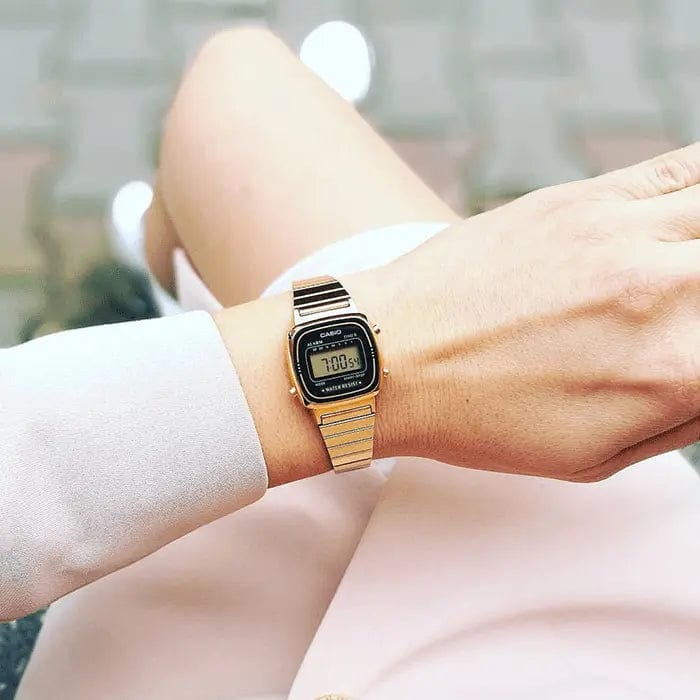 Zegarek Damski Casio Vintage LA670WGA-1 Zegarek Damski Casio Vintage LA670WGA-1 - Lorence 4971850436515