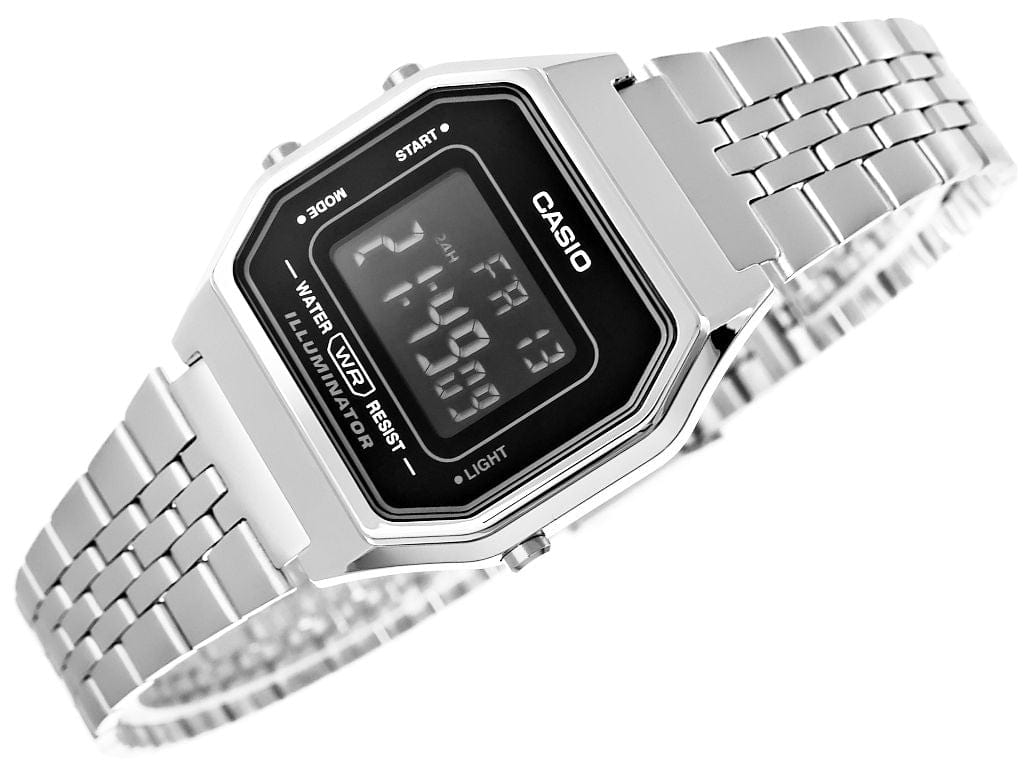 Casio Zegarek Damski CASIO Vintage LA680WA-1BDF