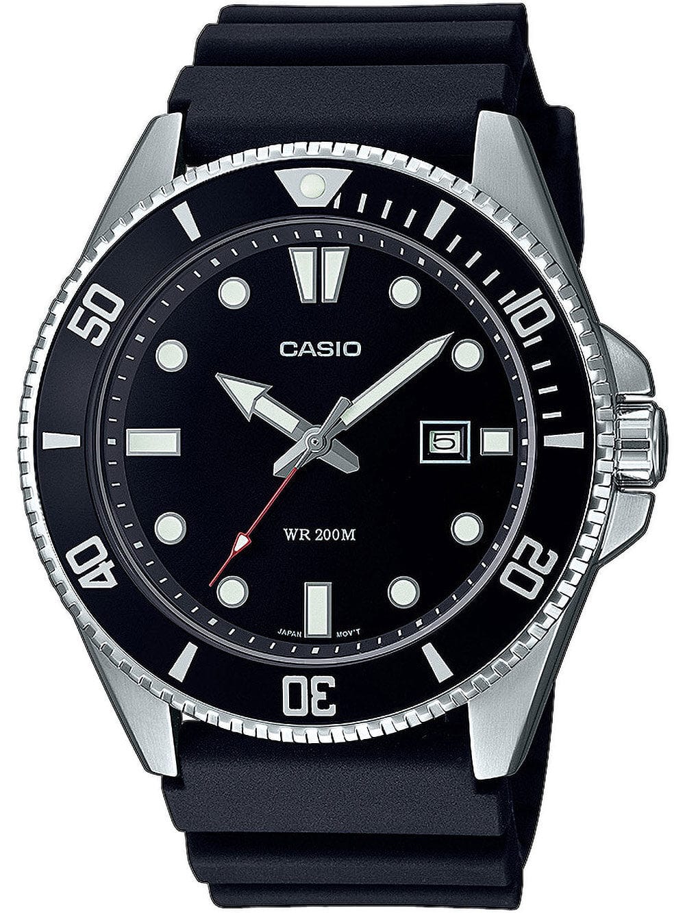 Casio Zegarek Męski Casio 44mm MDV-107-1A1