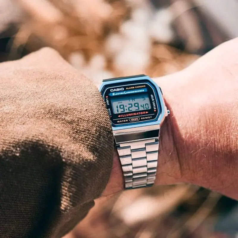 Zegarek Męski Casio A168WA-1A - Vintage Zegarek Męski Casio A168WA-1A - Vintage - Lorence 4971850968689