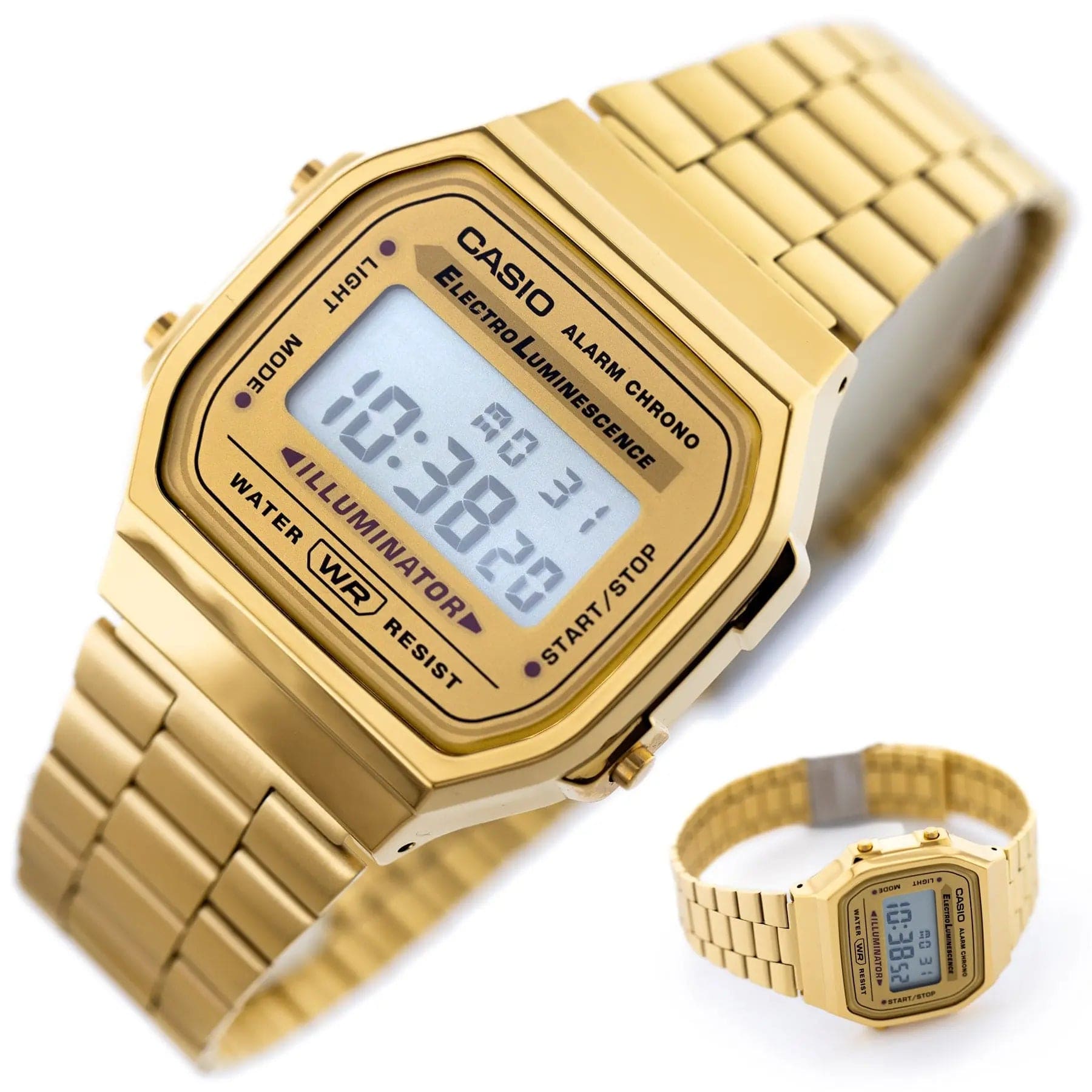 Zegarek Męski Casio A168WG-9W Zegarek Męski Casio A168WG-9W - Lorence 4971850742333