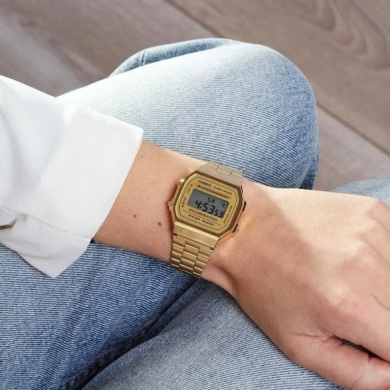 Zegarek Męski Casio A168WG-9W Zegarek Męski Casio A168WG-9W - Lorence 4971850742333