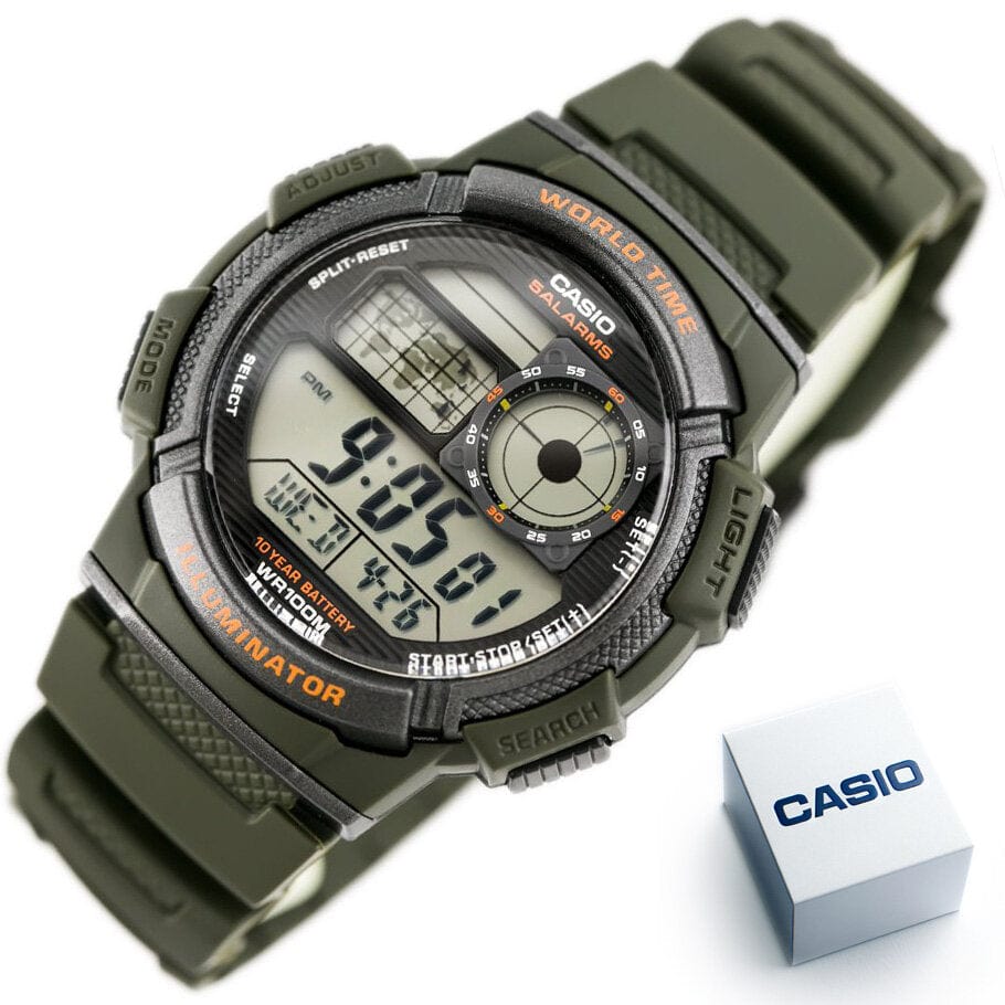 Casio ZEGAREK MĘSKI CASIO AE-1000W 3AVDF