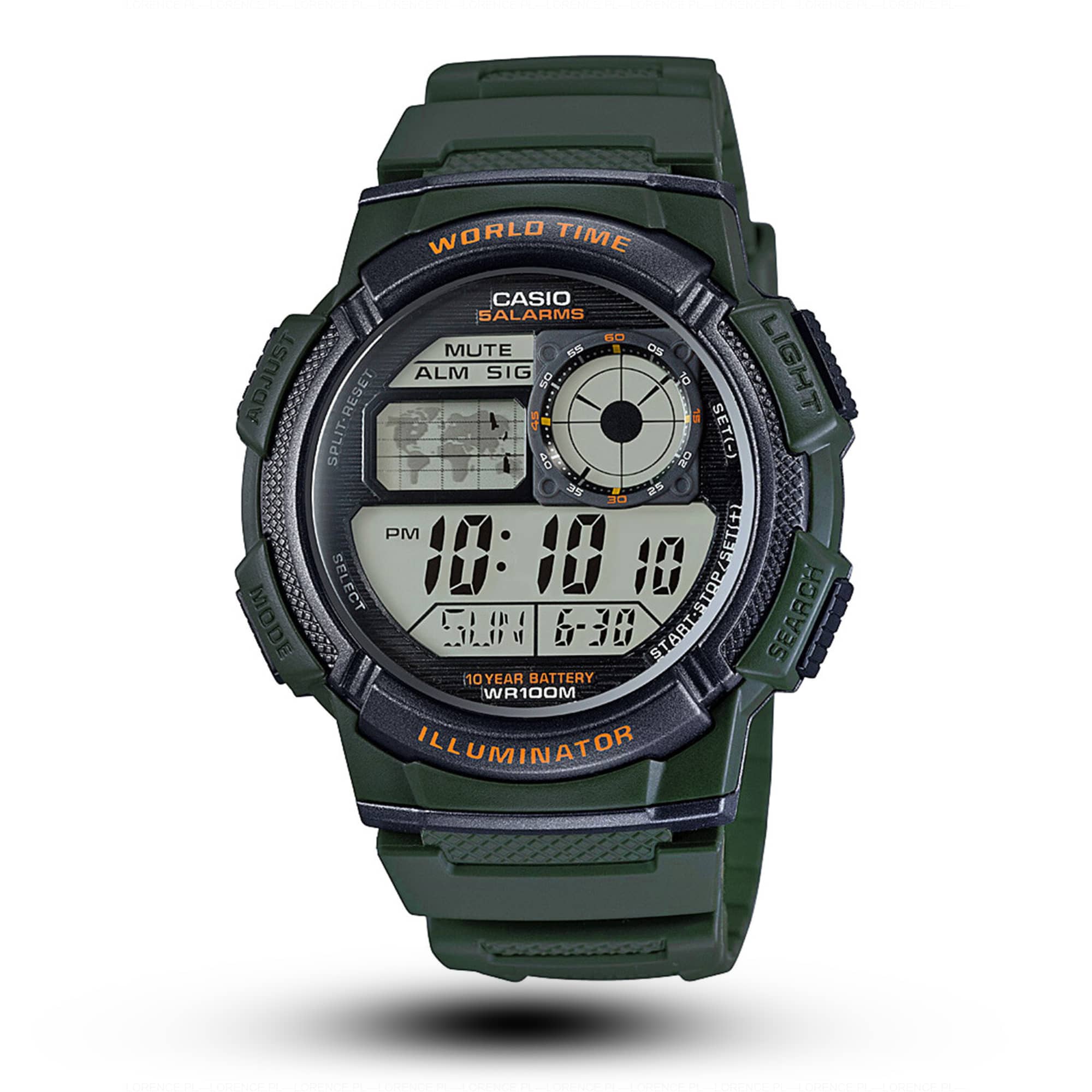 Casio ZEGAREK MĘSKI CASIO AE-1000W 3AVDF