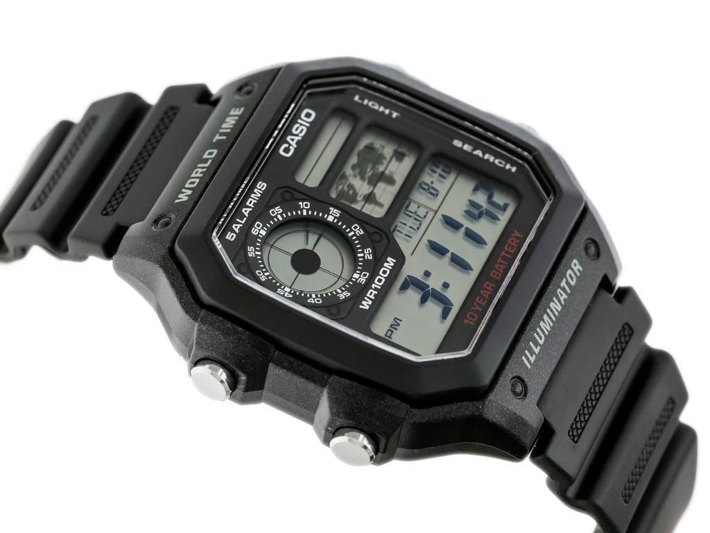 Casio ZEGAREK MĘSKI CASIO AE-1200WH-1AVCF