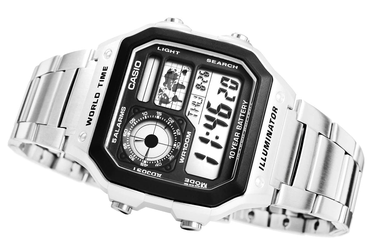 Casio Zegarek Męski CASIO AE-1200WHD-1AVEF