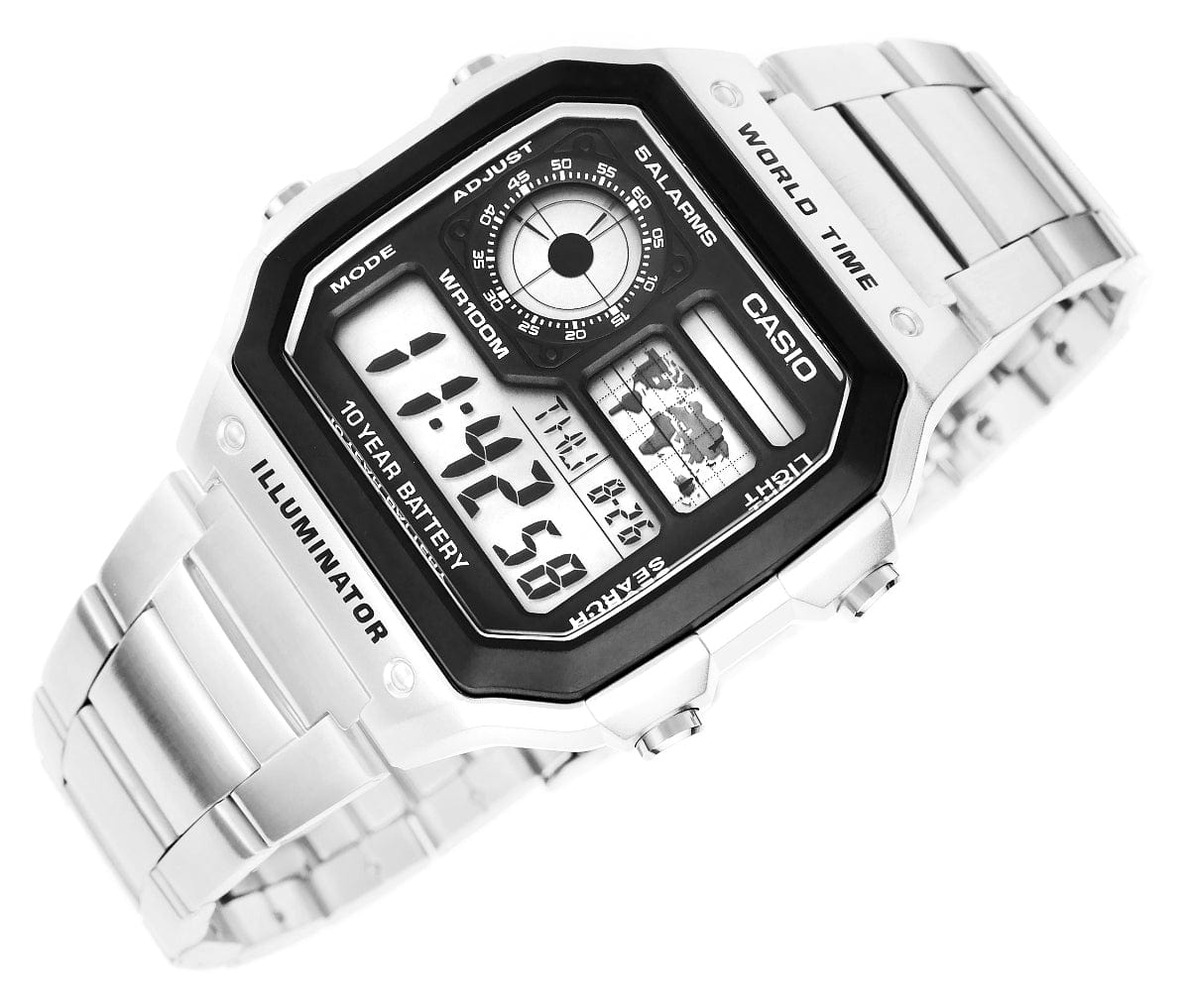 Casio Zegarek Męski CASIO AE-1200WHD-1AVEF