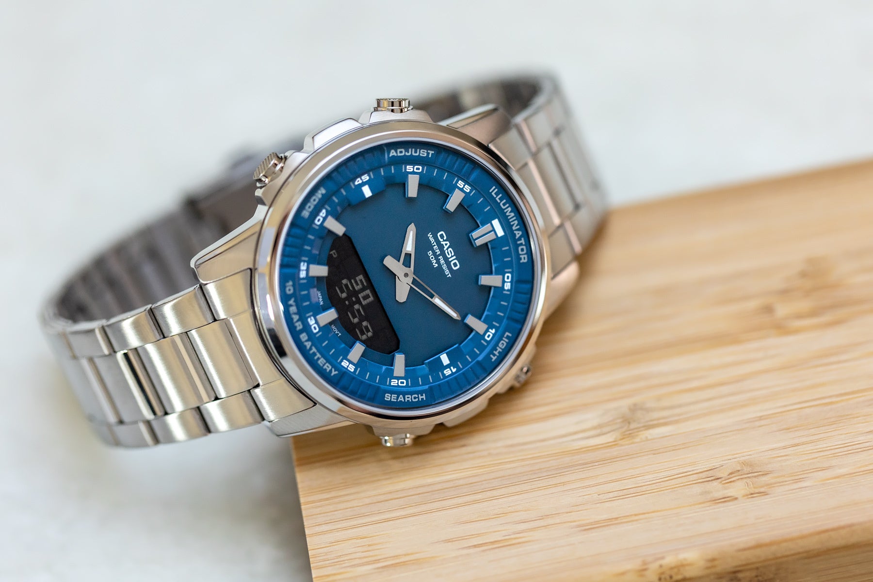 ZEGAREK MĘSKI CASIO AMW-880D-2A1 + BOX ZEGAREK MĘSKI CASIO AMW-880D-2A1 + BOX - Lorence 4549526371301