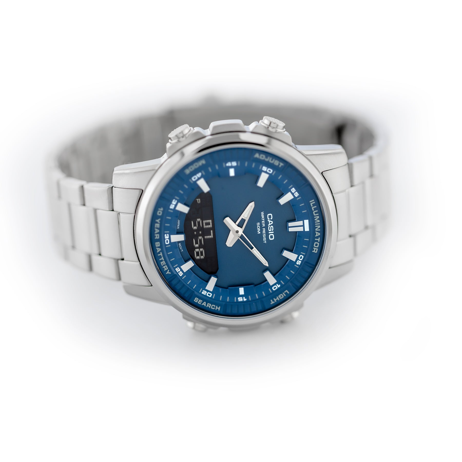 ZEGAREK MĘSKI CASIO AMW-880D-2A1 + BOX ZEGAREK MĘSKI CASIO AMW-880D-2A1 + BOX - Lorence 4549526371301