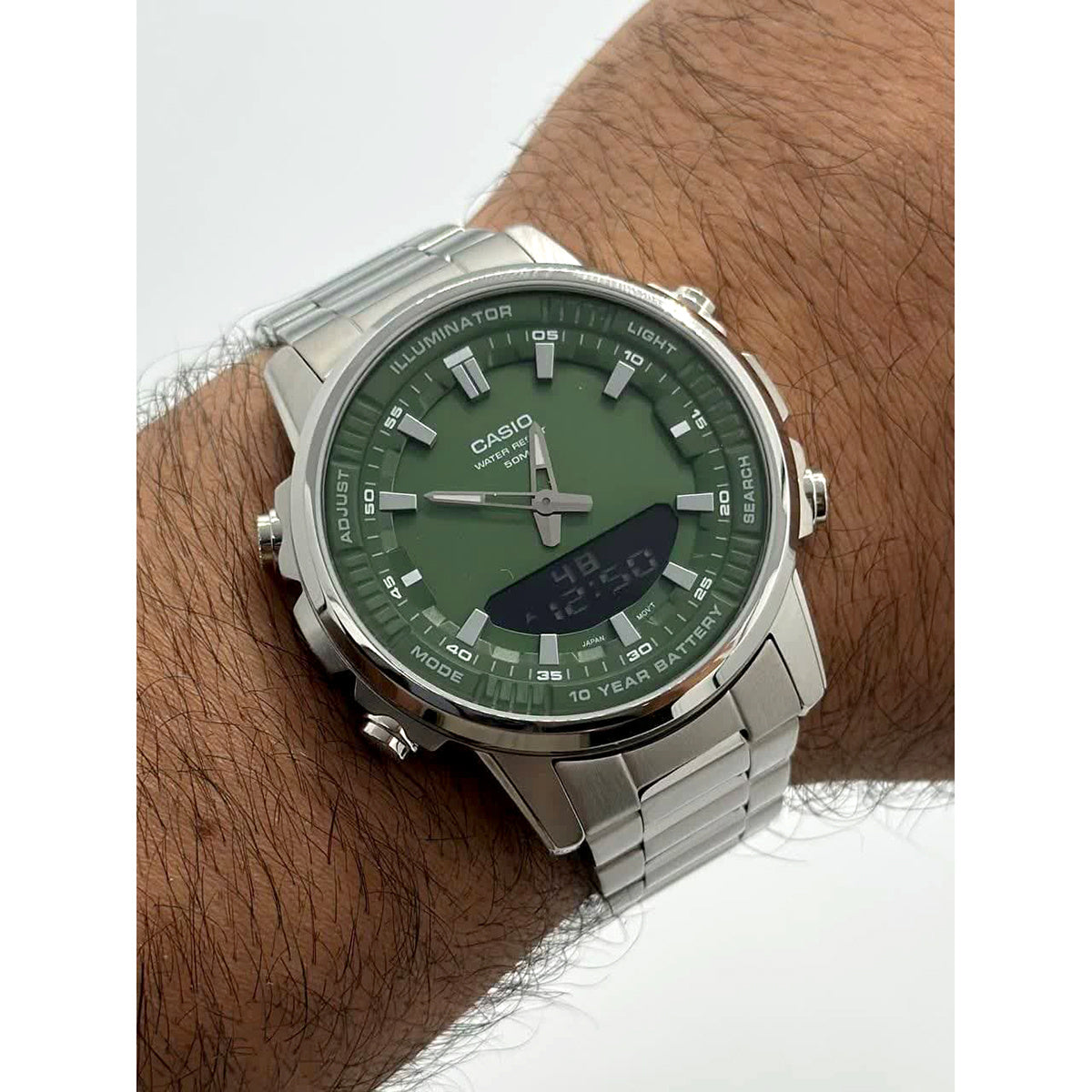ZEGAREK MĘSKI CASIO AMW-880D-3A + BOX ZEGAREK MĘSKI CASIO AMW-880D-3A + BOX - Lorence 4549526371325