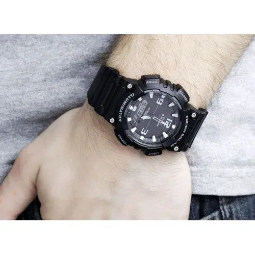 ZEGAREK MĘSKI CASIO AQ-S810W-1AV (zd044h) - SOLAR POWERED + BOX ZEGAREK MĘSKI CASIO AQ-S810W-1AV (zd044h) - SOLAR POWERED + BOX -  4971850960553