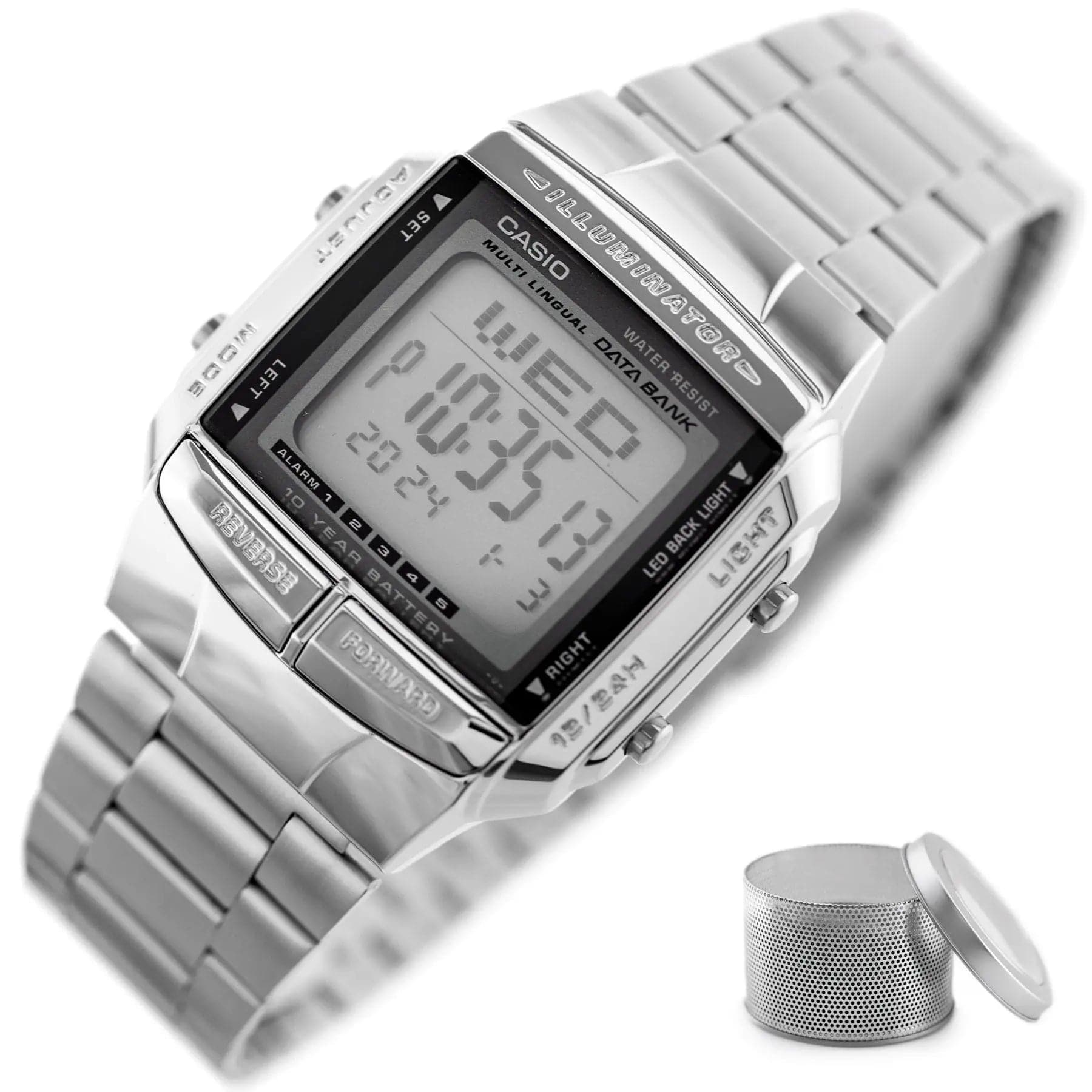 Zegarek Męski Casio Databank DB-360-1A Zegarek Męski Casio Databank DB-360-1A - Lorence 4971850762157
