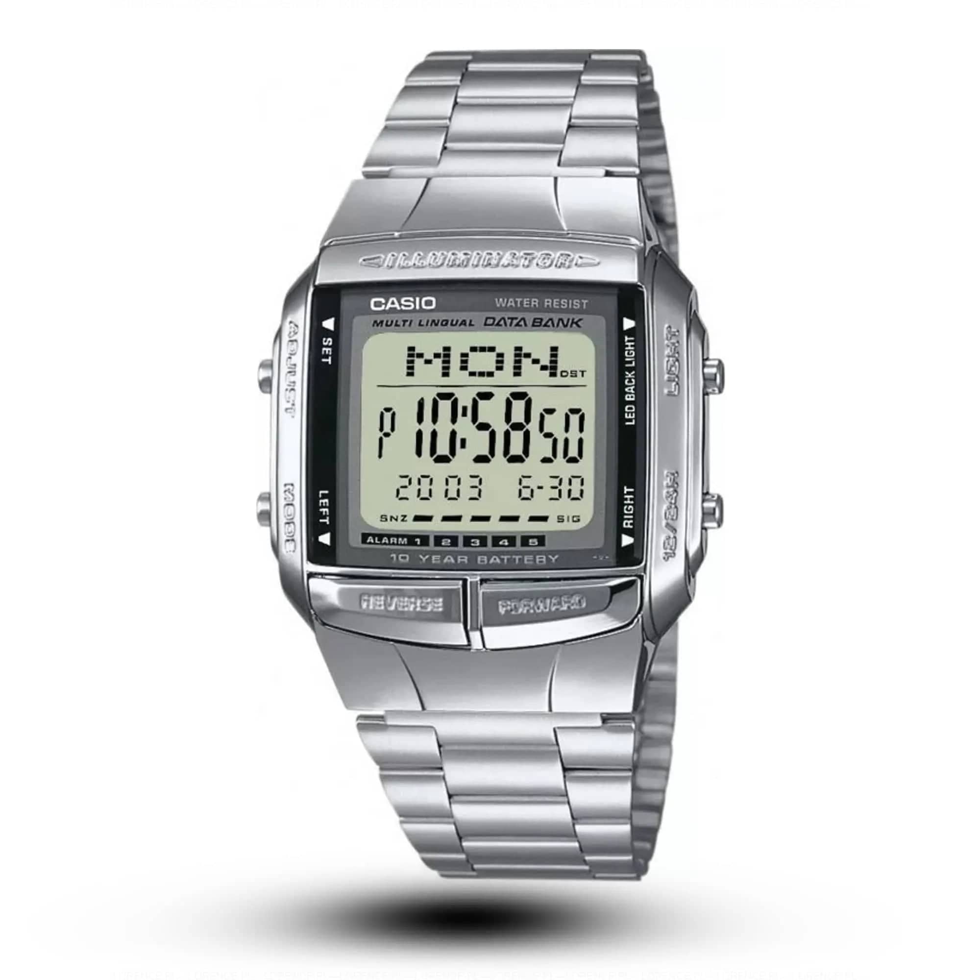 Zegarek Męski Casio Databank DB-360-1A Zegarek Męski Casio Databank DB-360-1A - Lorence 4971850762157