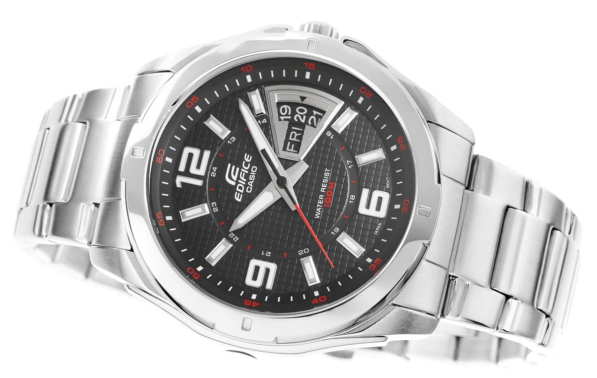 Casio Zegarek Męski CASIO EDIFICE EF-129D-1AVEF