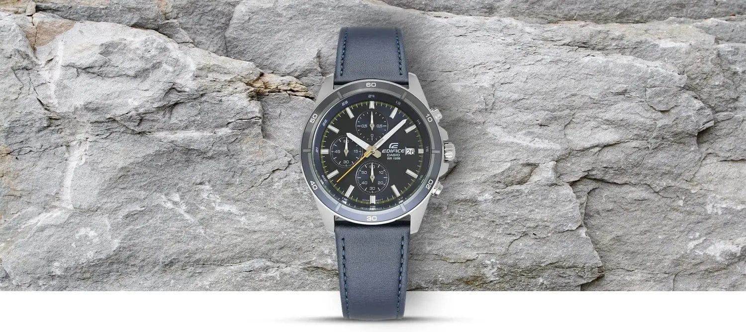 Zegarek Męski Casio Edifice EFR-526L-2CVUEF 10 Bar Zegarek Męski Casio Edifice EFR-526L-2CVUEF 10 Bar - Lorence 4549526342318