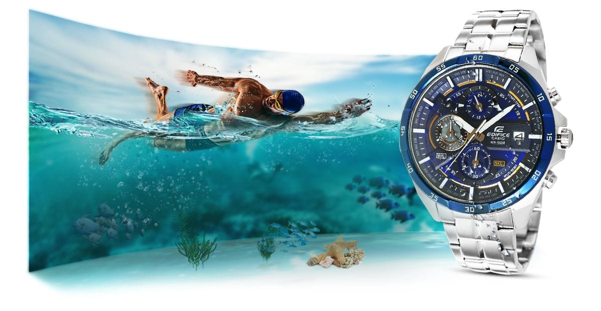 Zegarek Męski Casio Edifice EFR-556DB-2AVUEF 10 Bar Zegarek Męski Casio Edifice EFR-556DB-2AVUEF 10 Bar - Lorence 4549526143236