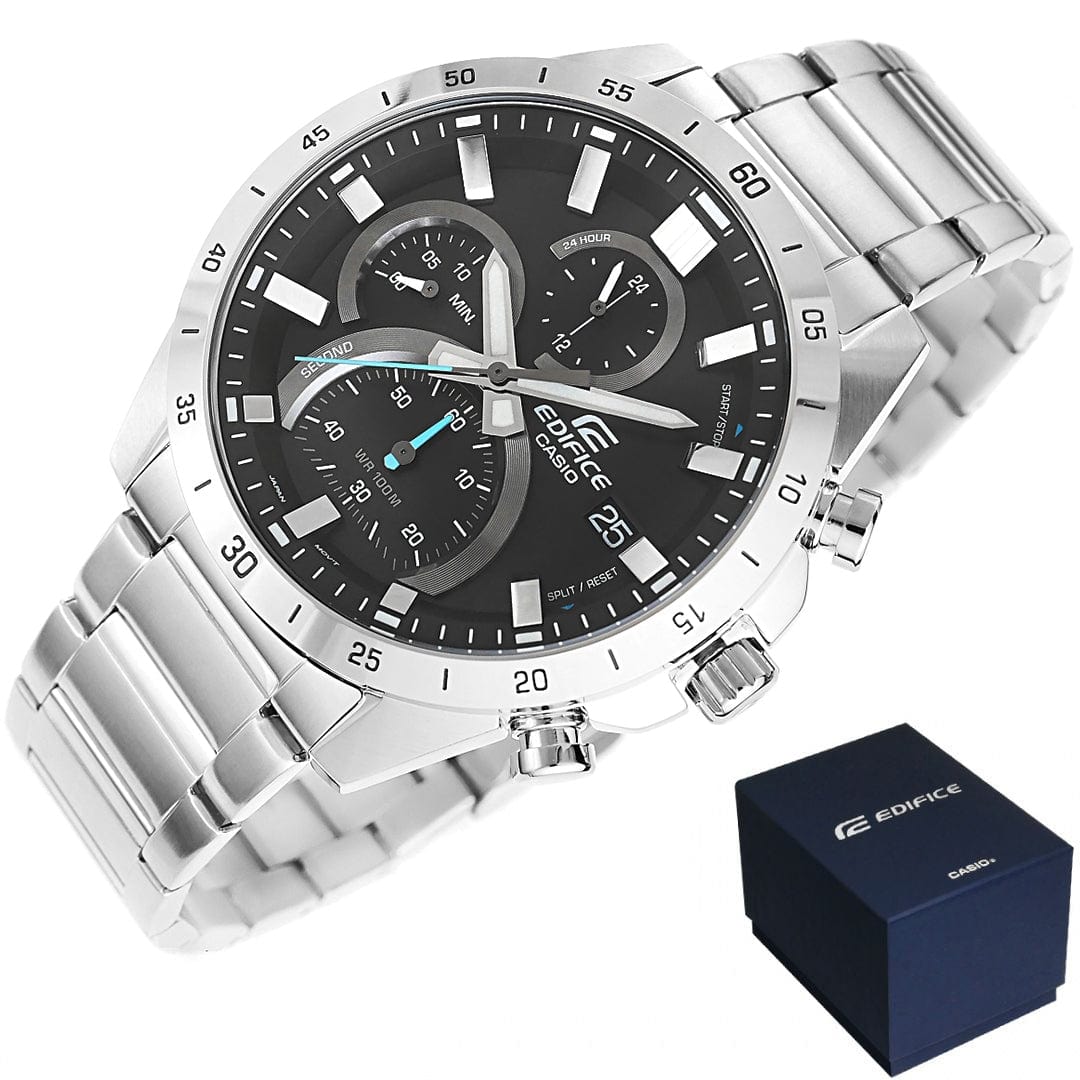 Casio Zegarek Męski CASIO EDIFICE EFR-571D-1AVUEF 10 BAR