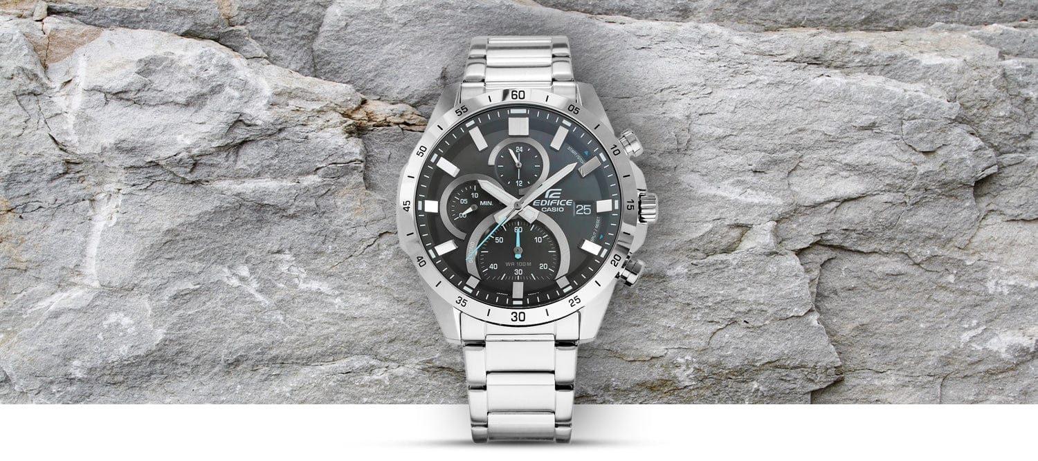 Casio Zegarek Męski CASIO EDIFICE EFR-571D-1AVUEF 10 BAR