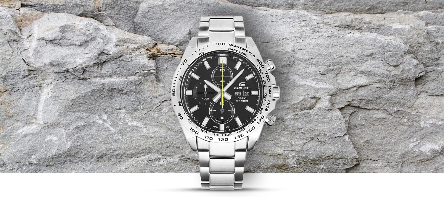 Casio Zegarek Męski CASIO EDIFICE EFR-574D-1AVUEF 10 BAR