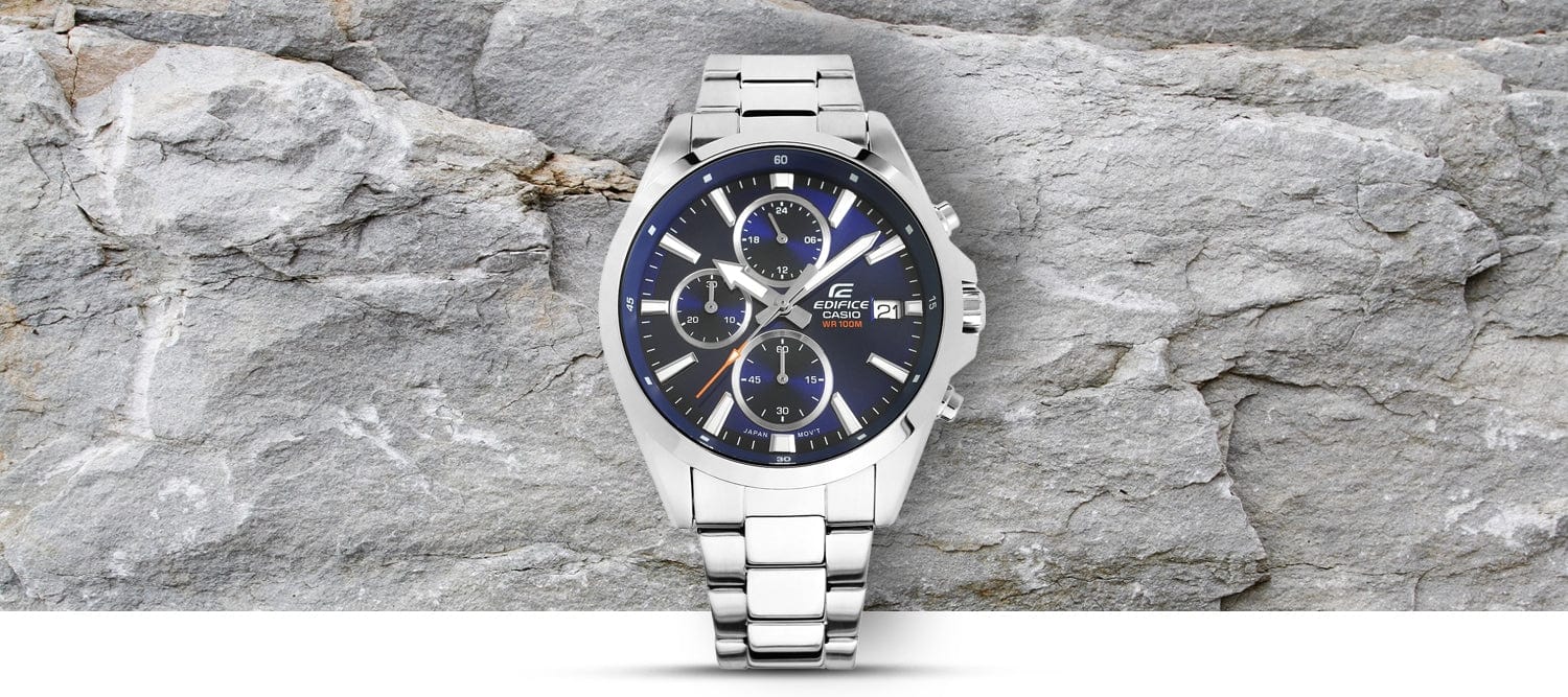 Casio Zegarek Męski CASIO EDIFICE EFV-560D-2AVUEF 10 BAR