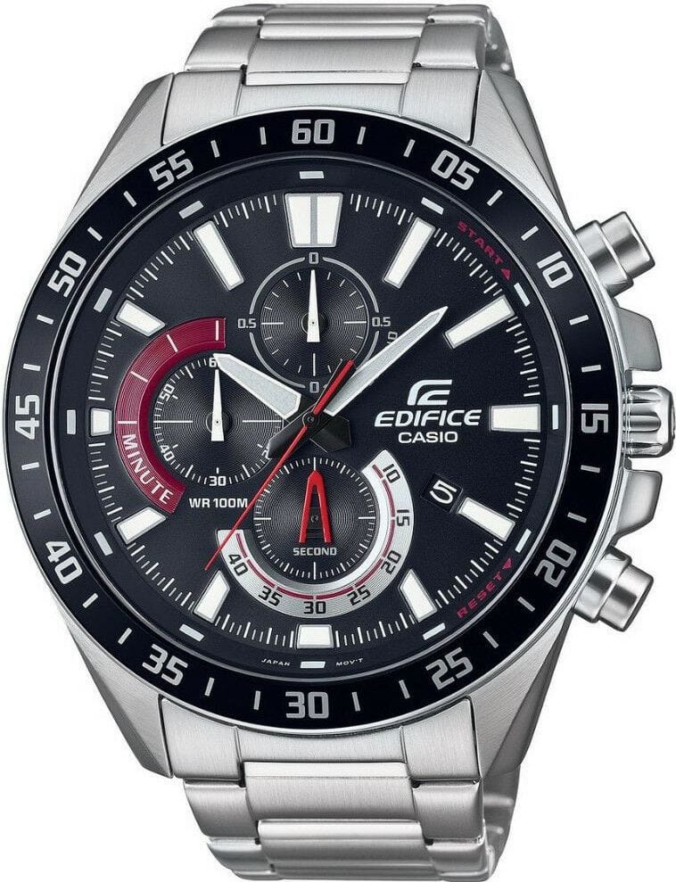 Casio Zegarek Męski CASIO EDIFICE EFV-620D-1A4VUEF 10 BAR