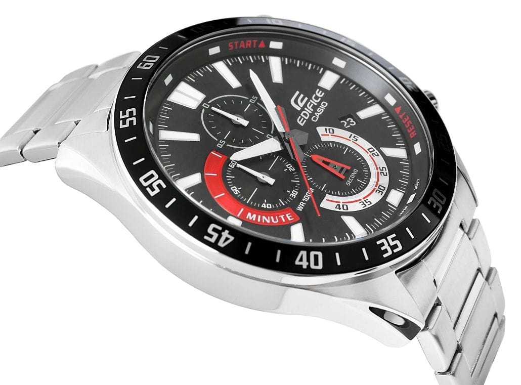 Casio Zegarek Męski CASIO EDIFICE EFV-620D-1A4VUEF 10 BAR