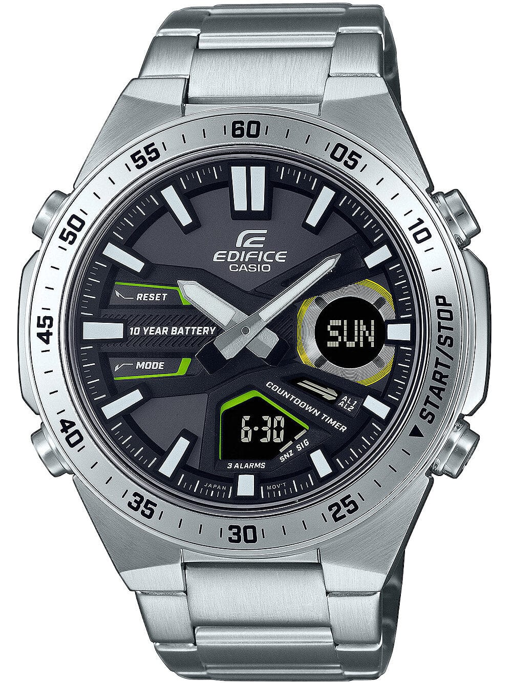 Casio Zegarek Męski CASIO EDIFICE EFV-C110D-1A3VEF 10 BAR