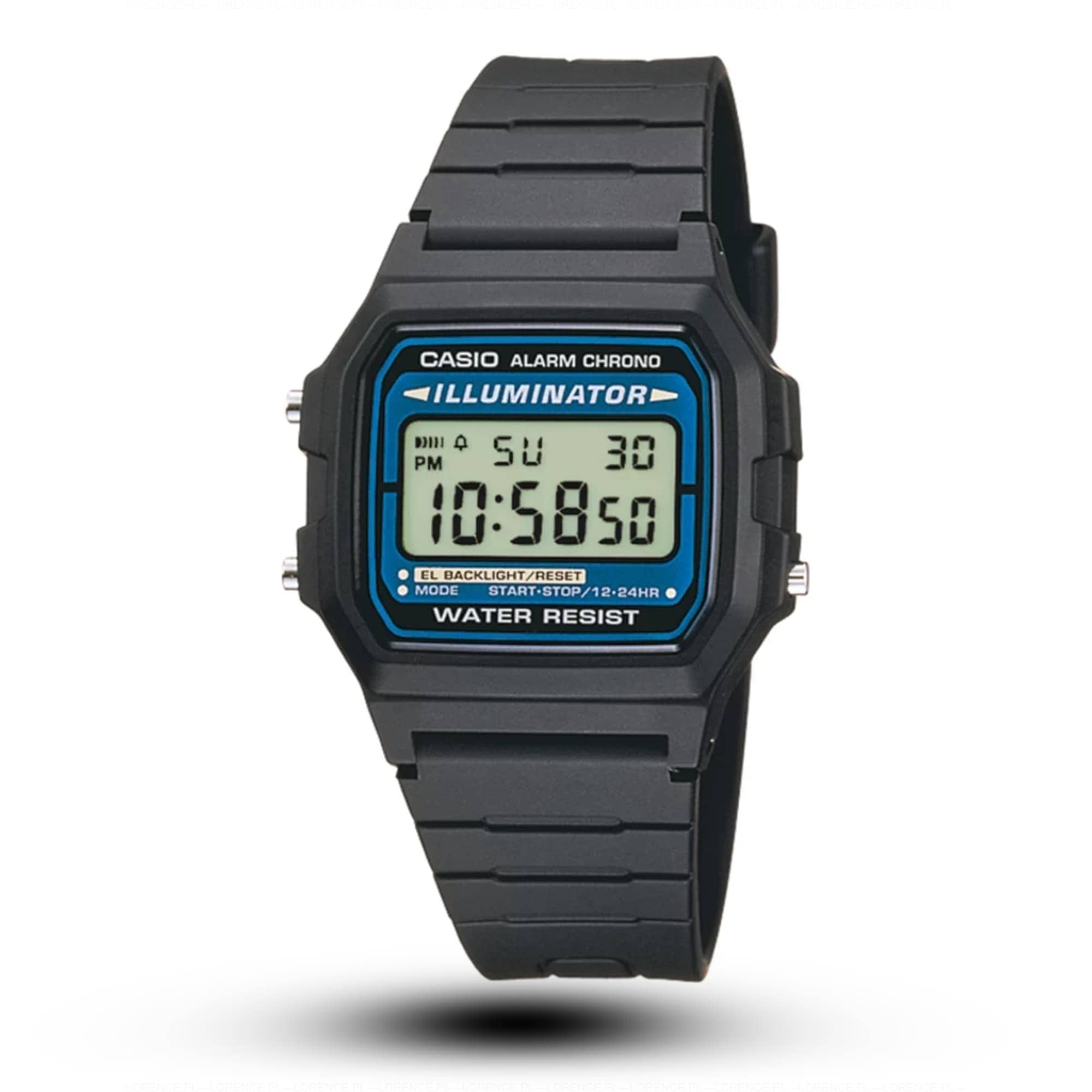 Casio ZEGAREK MĘSKI CASIO F-105W-1AWYEF