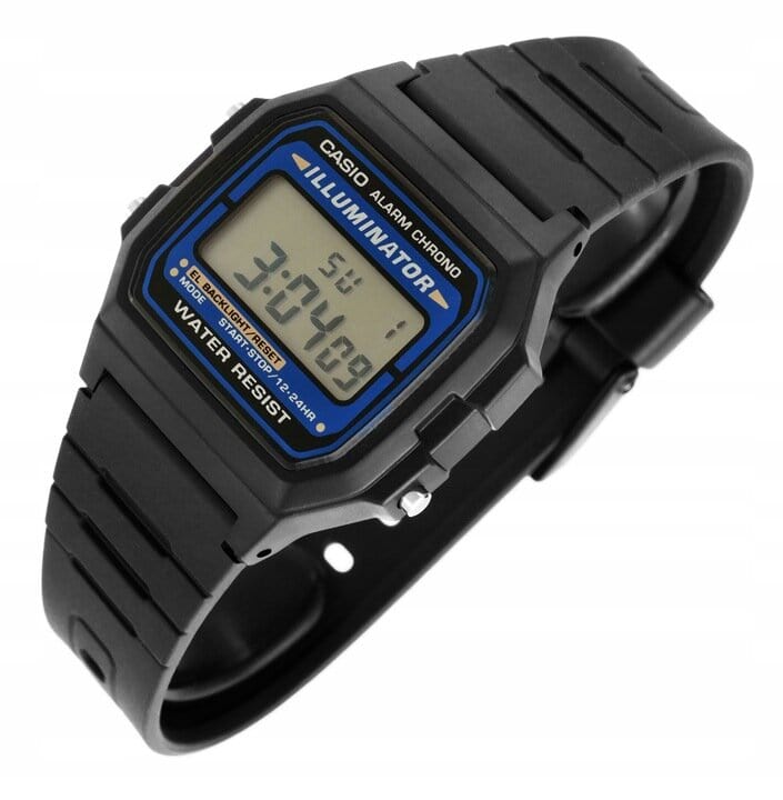 Casio ZEGAREK MĘSKI CASIO F-105W-1AWYEF