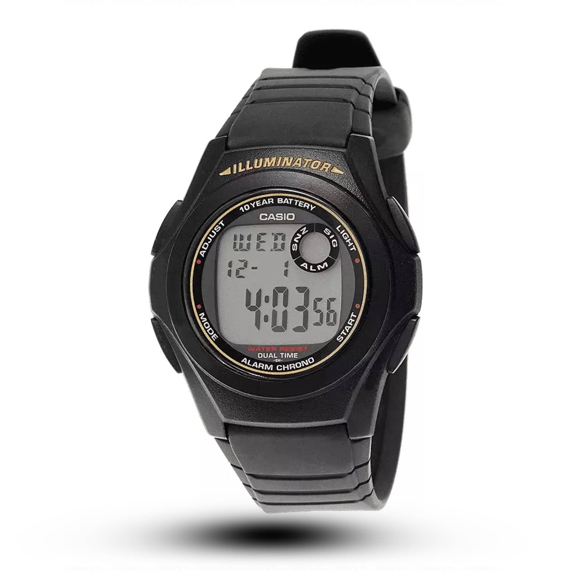 Casio ZEGAREK MĘSKI CASIO F-200W-9ADF