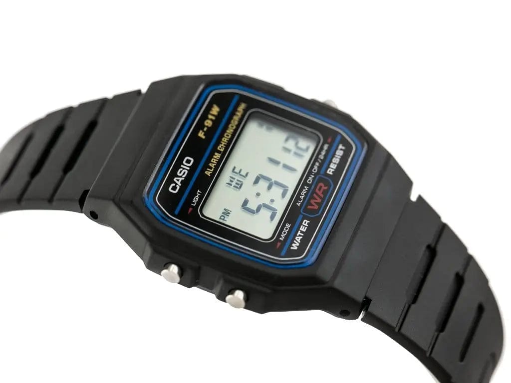 Zegarek Męski Casio F-91W-1YER Zegarek Męski Casio F-91W-1YER - Lorence 4971850246282