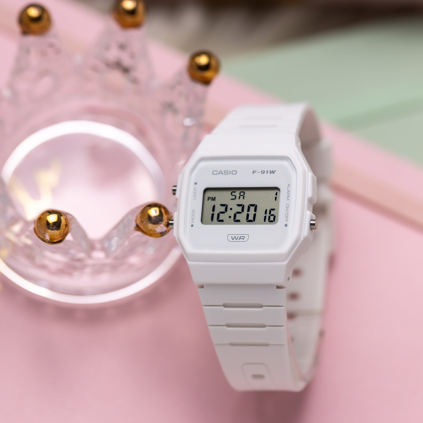 ZEGAREK MĘSKI CASIO F-91WB-7A + BOX ZEGAREK MĘSKI CASIO F-91WB-7A + BOX - Lorence 4549526378454