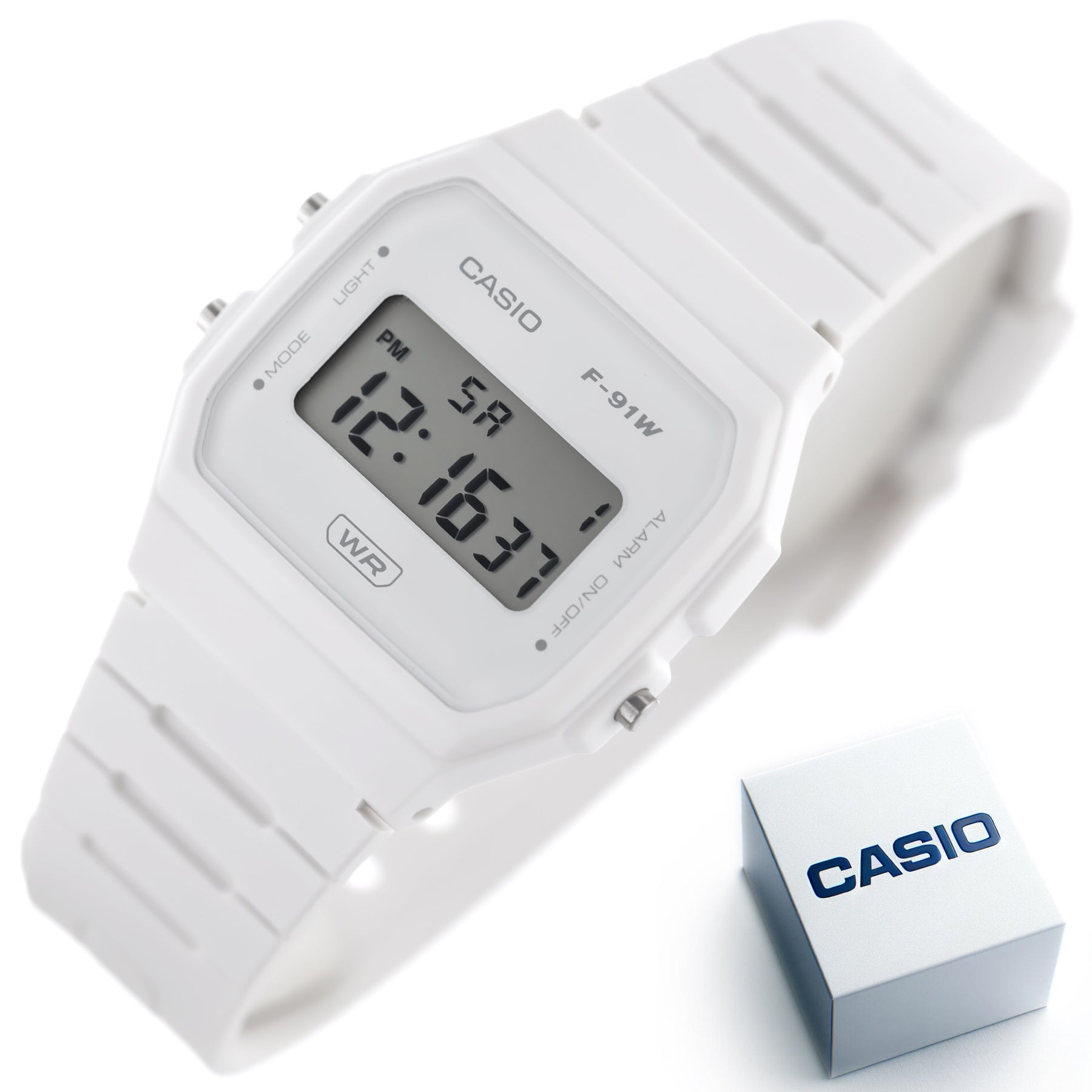 ZEGAREK MĘSKI CASIO F-91WB-7A + BOX ZEGAREK MĘSKI CASIO F-91WB-7A + BOX - Lorence 4549526378454