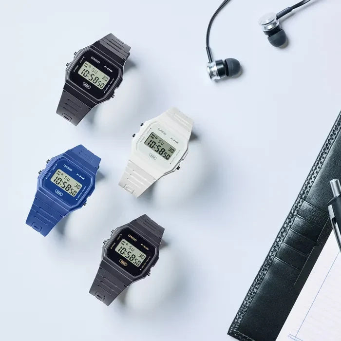 ZEGAREK MĘSKI CASIO F-91WB-7A + BOX ZEGAREK MĘSKI CASIO F-91WB-7A + BOX - Lorence 4549526378454