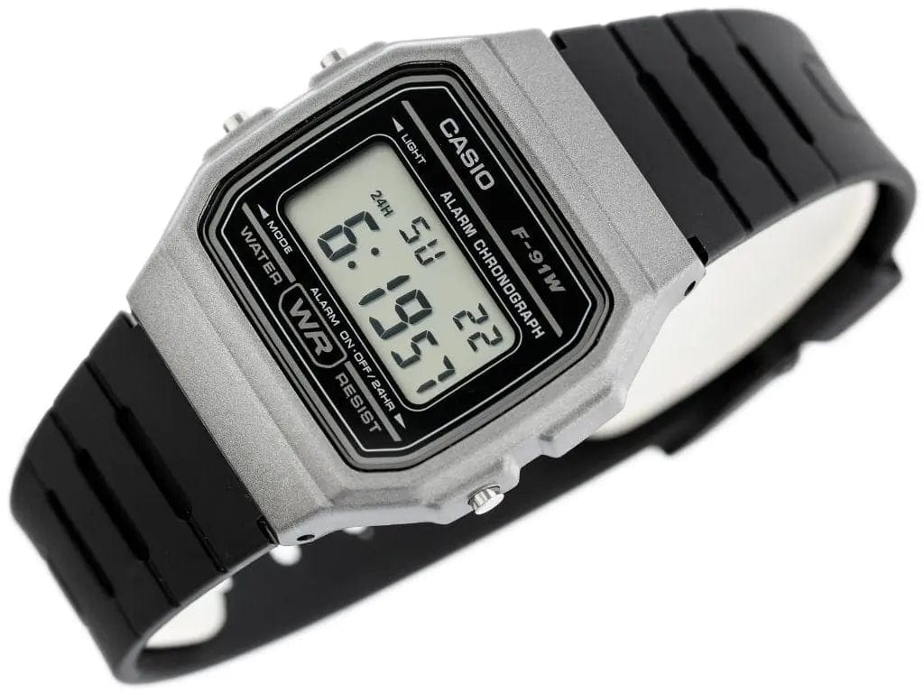 Zegarek Męski Casio F-91WM-1BDF Zegarek Męski Casio F-91WM-1BDF - Lorence 4549526187537